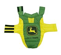 John Deere Puffer Vest for Dogs & Cats, Size: Medium*. Cozy, Waterproof, Windproof, Warm Dog Coat Apparel for Cold Weather, for Small, Medium, Large, Extra Large Dogs or Cats. Best PET Warming Jacket
