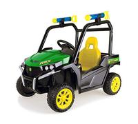 John Deere Ride On Toys Gator with Detachable Water Squirter, Rechargeable Car for Kids Aged 3 Years and Up, Green