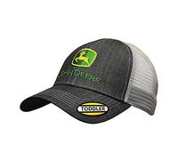 John Deere Toddler Kids Dark Denim Meshback Cap-Charcoal-Os
