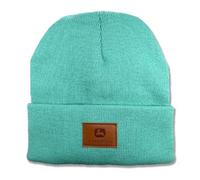 John Deere Toddler Size Acrylic Knit Beanie Stocking Caps Teal, Navy Blue, Orange, Brown, Camo, Storm Camo, Teal, One Size