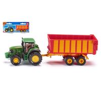 John Deere Tractor + Trailer 14 cm Model 1650 SIKU