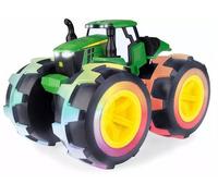 TOMY 46644 John Deere Monster Treads Deluxe Lightning Wheels Tractor, Green