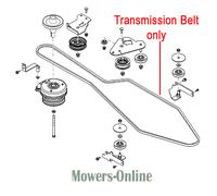 John Deere Transmission Drive Belt GX25338