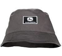 John Deere Twill Baseball Cap-Charcoal-Os