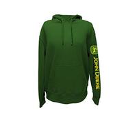 John Deere Western Sweatshirt Mens Screen Print L JD Green 13021942