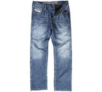 John Denim XTM Light Blue Motorcycle Jeans, blue, size 38