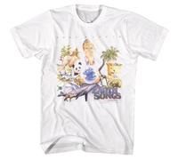 John Denver Musician Earth Songs Album Cover Men's T Shirt Folk Music Merch WhiteMedium