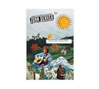 John Denver Take Me Home, Country Roads Song Cover Wall Art Deco Poster Canvas Poster Bedroom Decor Sports Landscape Office Room Decor Gift Unframe-style 08x12inch(20x30cm)