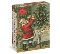 John Derian Paper Goods: Santa Trims the Tree 1,000-Piece Puzzle