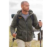John Devin Full Zip Fleece Jacket Olive