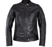 John Doe Adina Ladies Motorcycle Leather Jacket, black, size XL for Women