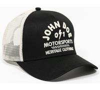 John Doe Black/White Cap, black-white for Women