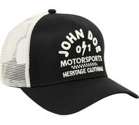 John Doe Black/White Cap, black/white, One size