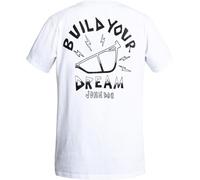 John Doe BYD I T-Shirt - 100% Organic Cotton - Comfort Fit - Logo Print, White, XL