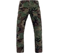 John Doe Cargo Mono Camouflage 2.0, textile pants W31/L32 Olive/Brown/Dark Green/Black