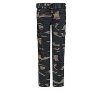 John Doe Cargo Slimcut Camouflage Pants, multicolored, size 26 for Men