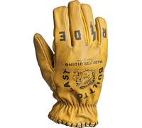 John Doe Coyote Motorcycle Gloves, black-yellow, size 3XL for Men