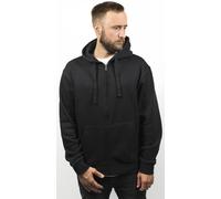 John Doe Cross Zip Hoodie, black, size S for Men