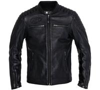 John Doe Dexter Motorcycle Leather Jacket, black, size S for Men