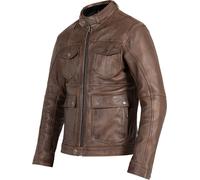 John Doe Motorbike Motorcycle Retro Drifter Leather Jacket - Brown