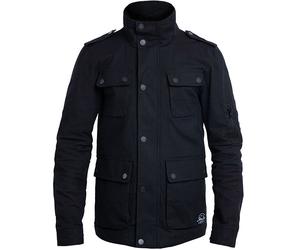 John Doe Field Textile Jacket Motorbike Motorcycle Classic Explorer Black