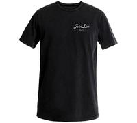 John Doe Flagstaff Cotton T-Shirt Motorbike Motorcycle JD Lettering Black