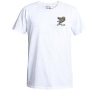 John Doe Flagstaff Cotton T-Shirt Motorbike Motorcycle Snake II White