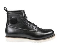 John Doe Iron V2 Motorbike Motorcycle Leather Boots Retro Classic Black