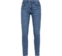 John Doe Ladies Mono Ruby Motorcycle Motorbike Aramid Denim Jeans - Light Blue