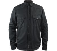John Doe Lumberjack Basic Motorcycle Shirt, black-grey, size XS for Men