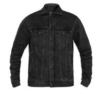 John Doe Maverick Mono Denim Jacket - Pitch Black