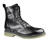 John Doe Motorbike Motorcycle Womens Ladies Sixty Leather Boots Black Budapest