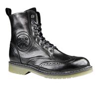 John Doe Motorbike Motorcycle Womens Ladies Sixty Leather Boots Black Budapest