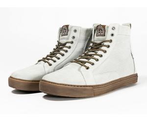 John Doe Motorrad Schuh Neo White/Brown