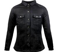 John Doe Motoshirt Basic, shirt/jacket women L Black
