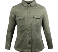 John Doe Motoshirt Basic, blouse/jacket women S Dark Green