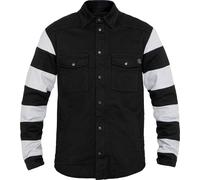John Doe Motoshirt Prison, shirt/textile jacket XXL Black/White