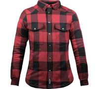 John Doe Motoshirt, shirt/jacket women XL Black/Red