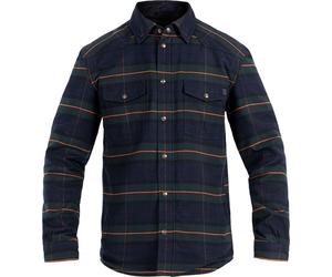 John Doe Motoshirt, shirt/textile jacket 4XL Dark Blue/Dark Green/Orange