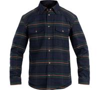 John Doe Motoshirt, shirt/textile jacket L Dark Blue/Dark Green/Orange