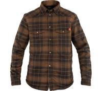 John Doe Motoshirt, shirt/textile jacket L Dark Brown/Black