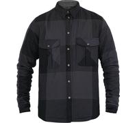 John Doe Motoshirt XTM Big Block Motorcycle Shirt, black-grey, size 5XL for Men