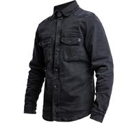John Doe Motoshirt XTM Denim Motorcycle Shirt, black, size 4XL for Men