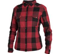 John Doe Motoshirt, shirt/jacket women M Black/Red