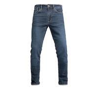 John Doe Pioneer - Monolayer | CE - Certification AAA | Motorcycle Trousers | Breathable | Motorcycle Jeans | Denim Jeans with Stretch | With Protectors