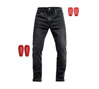 John Doe Pioneer - Monolayer | CE - Certification AAA | Motorcycle Trousers | Breathable | Motorcycle Jeans | Denim Jeans with Stretch | With Protectors