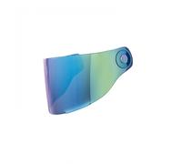 John Doe Race Only Visor, Iridium Rainbow, One size
