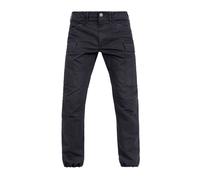 John Doe Regular Cargo Mono Trousers - Black / Black