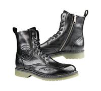 John Doe Sixty Black Motorcycle Boots Budapest CE Approx. 36