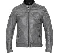 John Doe Storm, leather jacket perforated XL Dark Grey